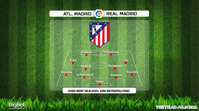 Nhận định, soi tỷ lệ Atletico Madrid vs Real Madrid 02h00 ngày 30/9, vòng 8 La Liga - Ảnh 2.