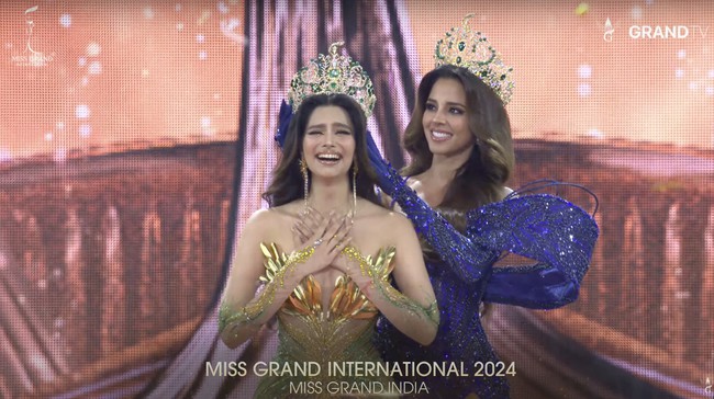 Mỹ nhân Ấn Độ đăng quang Miss Grand International 2024 - Ảnh 3.