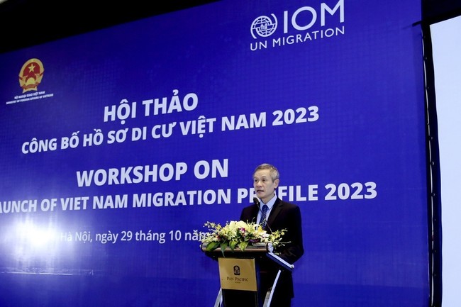 Công bố Hồ sơ Di cư Việt Nam 2023: Khẳng định những nỗ lực của Việt Nam trong quản trị di cư - Ảnh 1.