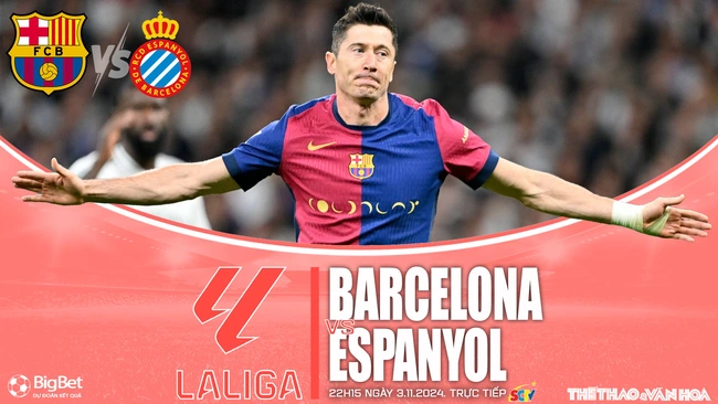 Nhận định, soi tỷ lệ Barcelona vs Espanyol 22h15 ngày 3/11, vòng 12 La Liga - Ảnh 1.