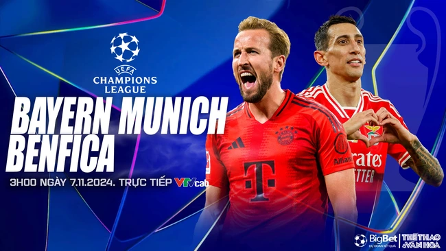 Nhận định, soi tỷ lệ Bayern Munich vs Benfica 3h00 ngày 7/11, cúp C1 lượt trận thứ 4 - Ảnh 1.