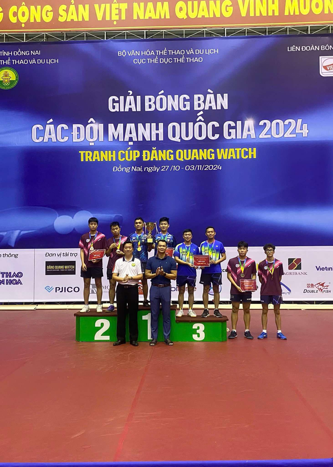 Giải bóng bàn các đội mạnh quốc gia 2024- Cúp Đăng Quang Watch: Hải Dương và CAND T&T giành 2 vị trí đầu bảng - Ảnh 1.