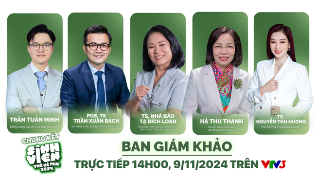 Chung kết "Sinh viên thế hệ mới 2024": Trao giải Quán quân trị giá 200 triệu đồng cho đội chiến thắng - Ảnh 2.