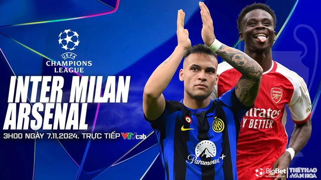 Nhận định, soi tỷ lệ Inter Milan vs Arsenal 3h00 ngày 7/11, cúp C1 lượt trận thứ 4 - Ảnh 1.