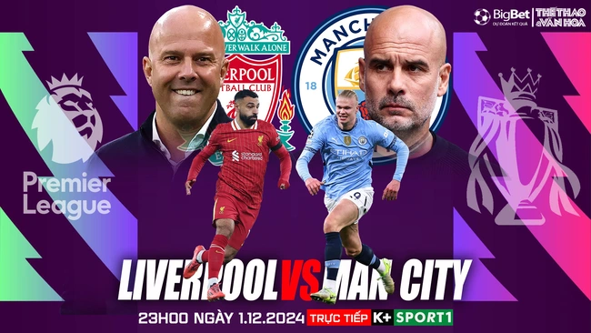 Nhận định, soi tỷ lệ Liverpool vs Man City (23h00, 1/12), vòng 13 Ngoại hạng Anh - Ảnh 1.