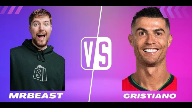 Cristiano Ronaldo xác nhận hợp tác cùng 'ông Vua YouTube' và là fan cuồng của Messi - Ảnh 1.