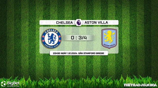 Nhận định, soi tỷ lệ Chelsea vs Aston Villa (20h30, 1/12), vòng 13 Ngoại hạng Anh - Ảnh 10.