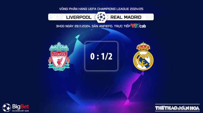 Nhận định, soi tỷ lệ Liverpool vs Real Madrid 03h00 ngày 28/11, cúp C1 vòng bảng - Ảnh 10.