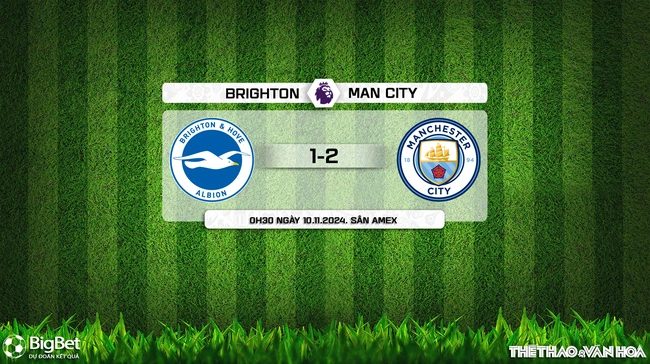 Nhận định, soi tỷ lệ Brighton vs Man City  (0h30, 10/11), vòng 11 Ngoại hạng Anh - Ảnh 10.