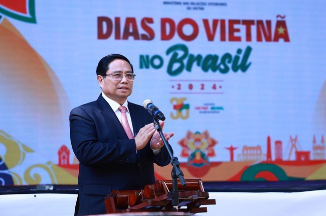 Thủ tướng Phạm Minh Chính dự Chương trình "Ngày Việt Nam tại Brazil" - Ảnh 2.