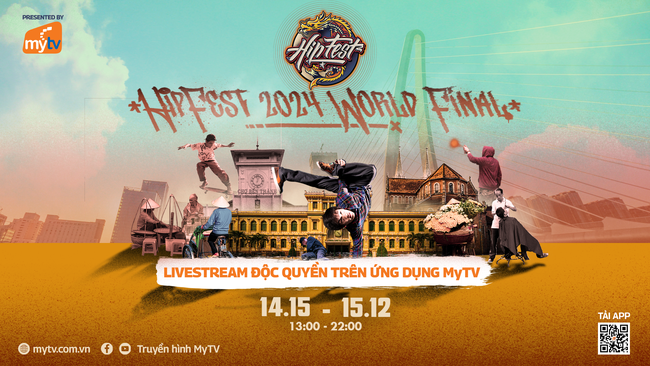 Hipfest 2024 - Lễ hội hiphop hàng đầu Đông Nam Á phát trực tiếp trên các nền tảng của MyTV - Ảnh 1.