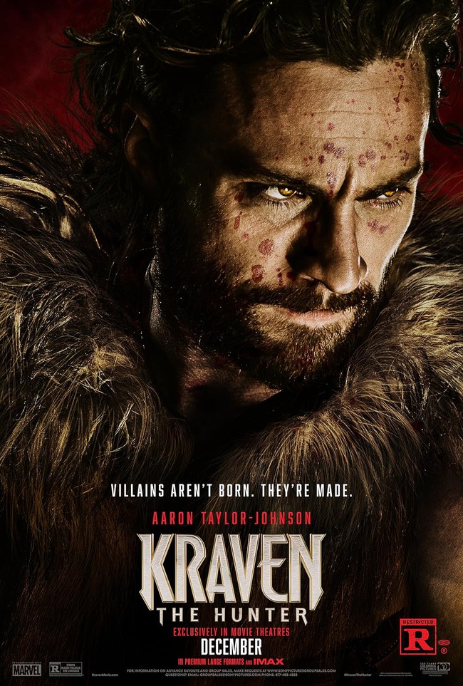 'Kraven The Hunter' - Bom tấn phản anh hùng đáng xem nhất dịp cuối năm - Ảnh 1.