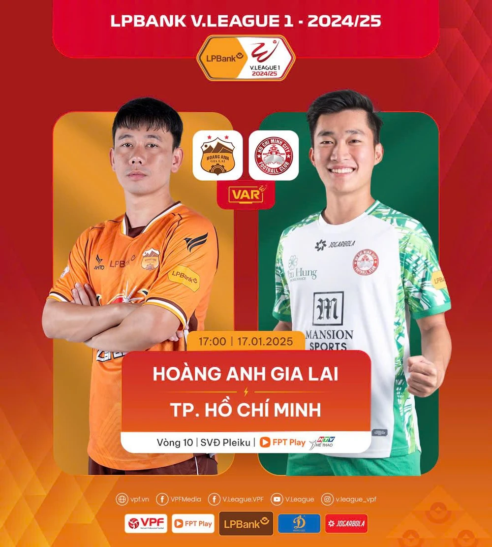 Link xem trực tiếp bóng đá HAGL vs TP.HCM, Bình Dương vs Bình Định vòng 10 V-League - Ảnh 2.