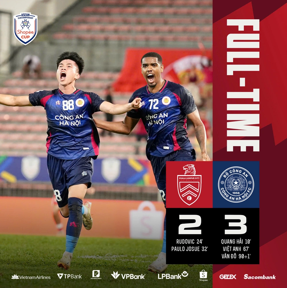 ASEAN Club Championship, Kuala Lumpur 2–3 CAHN: Vào bán kết với ngôi nhất bảng - Ảnh 1.