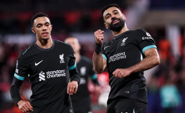 Liverpool từ Premier đang dẫn đầu BXH